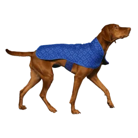 Dog Jacket Puddle Blue