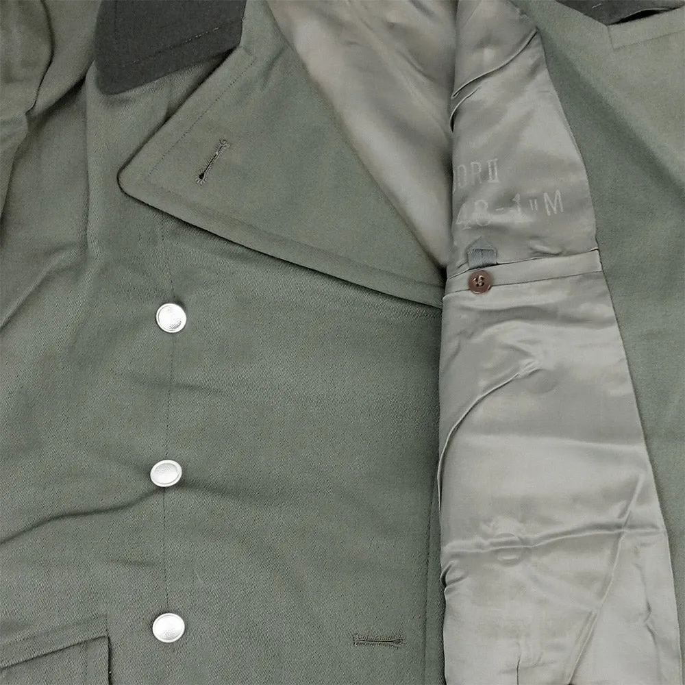 East German Grey Wool Overcoat