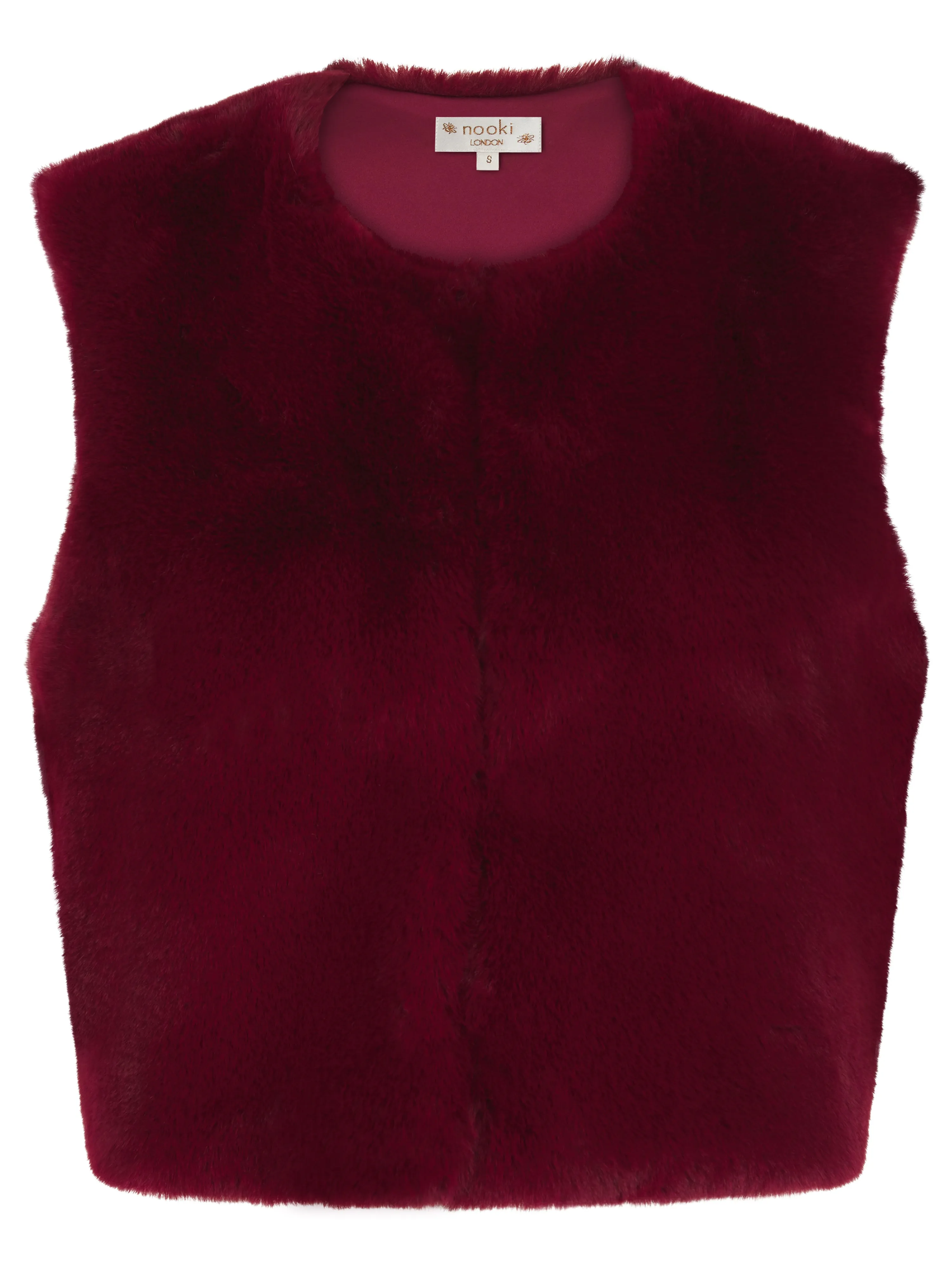 EDELWEISS GILET IN RED