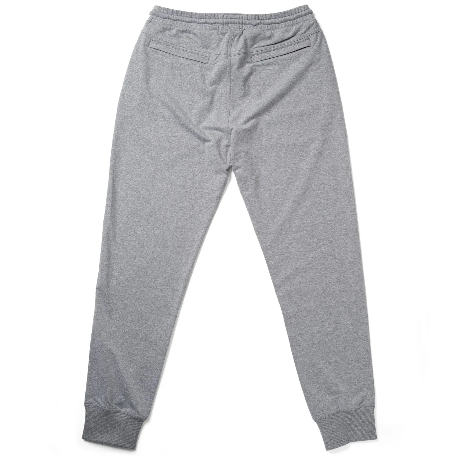 Essential Joggers –  Granite Gray Cotton French Terry