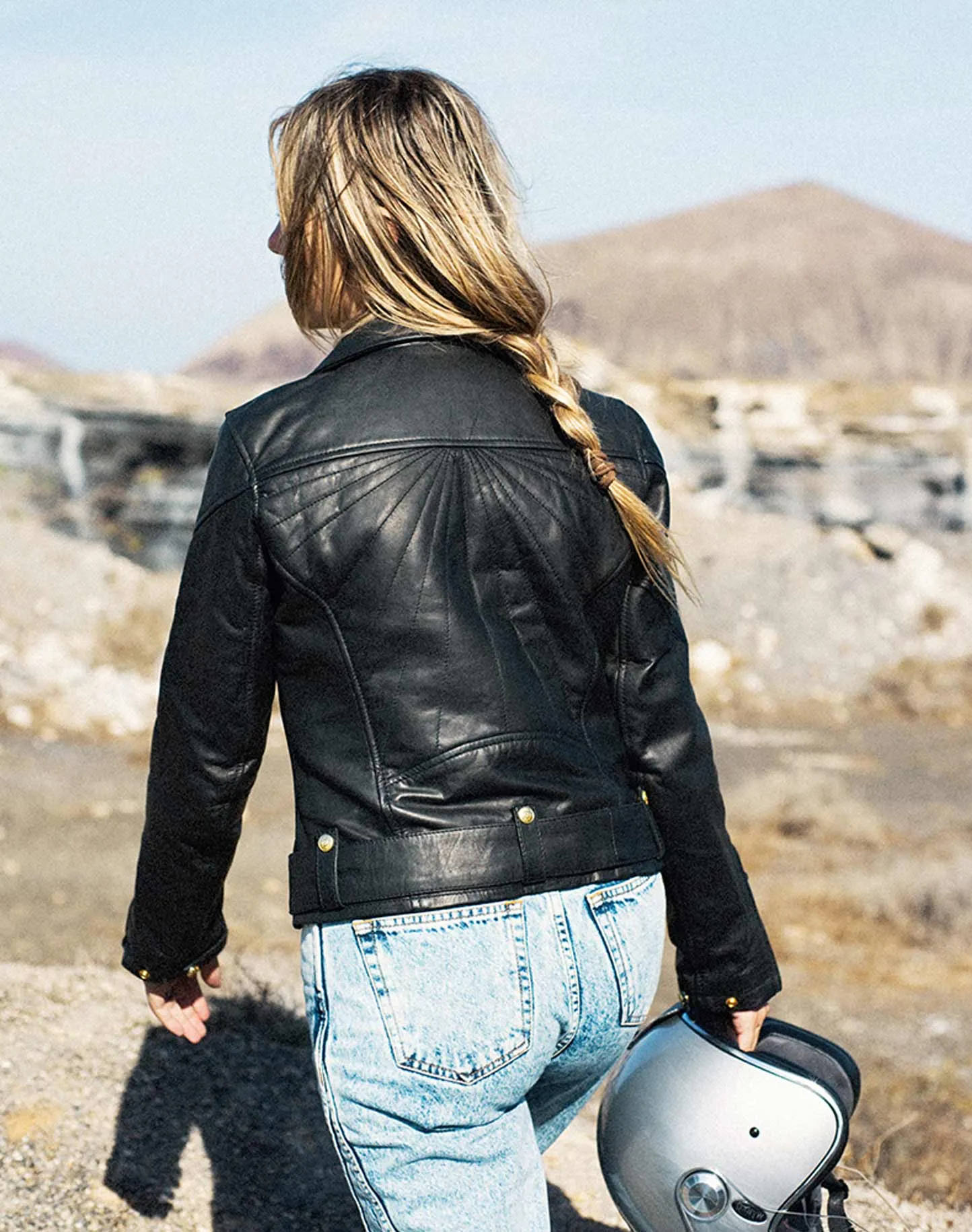 Eudoxie Amy Ladies Leather Jacket