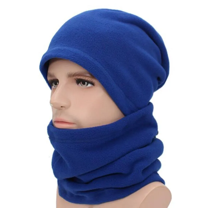 Felt Beanie with Optional Neck Gaiter