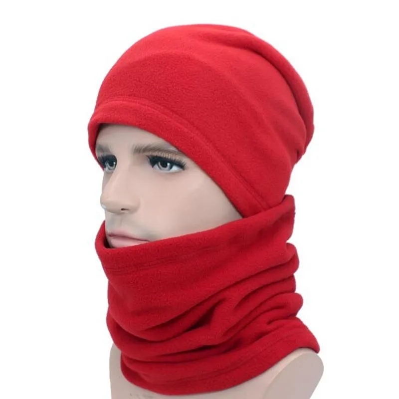 Felt Beanie with Optional Neck Gaiter