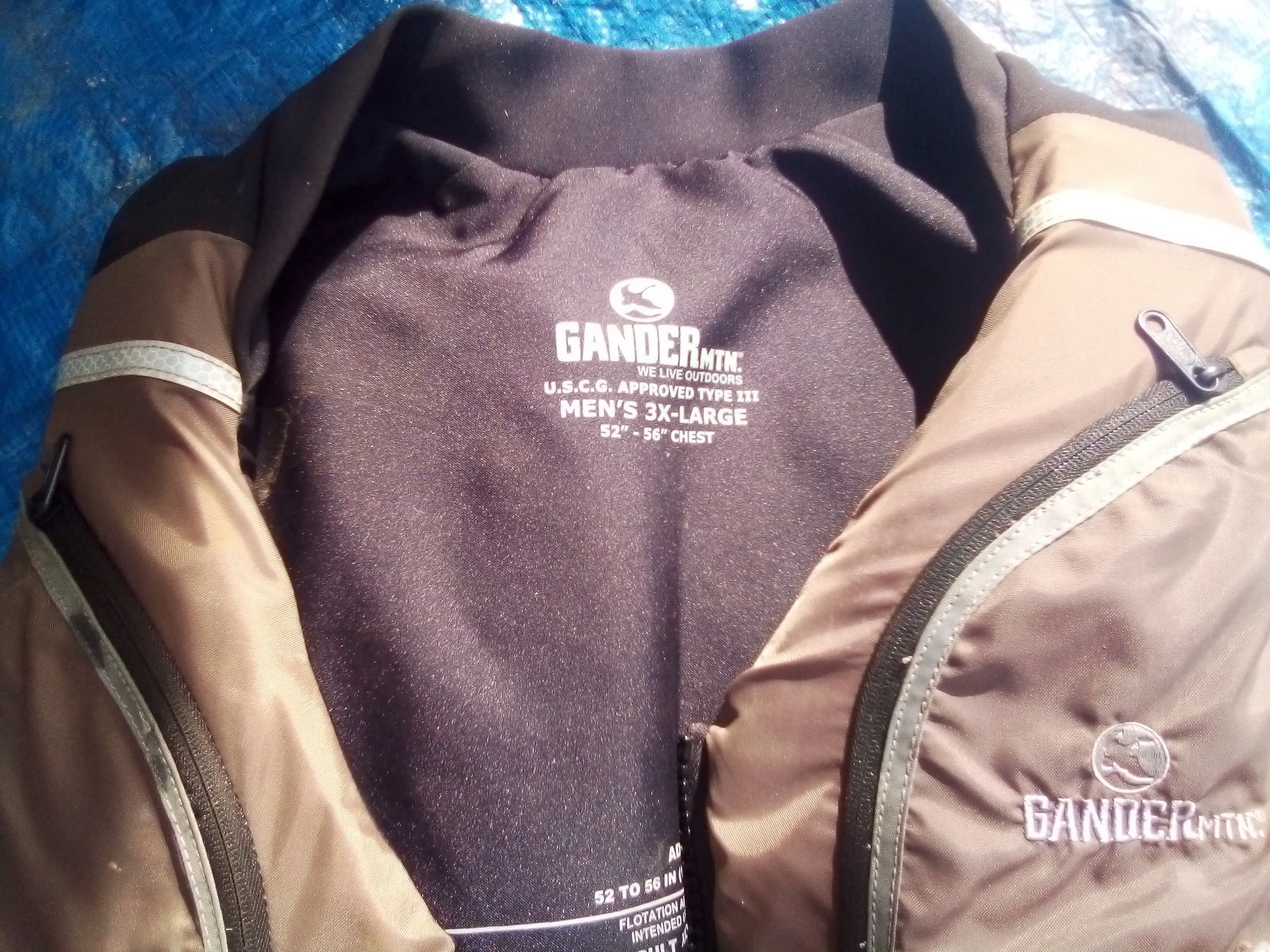 Gander Mountain Life Preserver Jacket Used