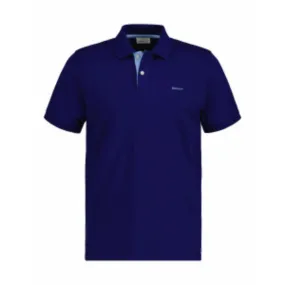 GANT Contrast Stretch Piqué Polo Shirt 2062026 Rich Navy