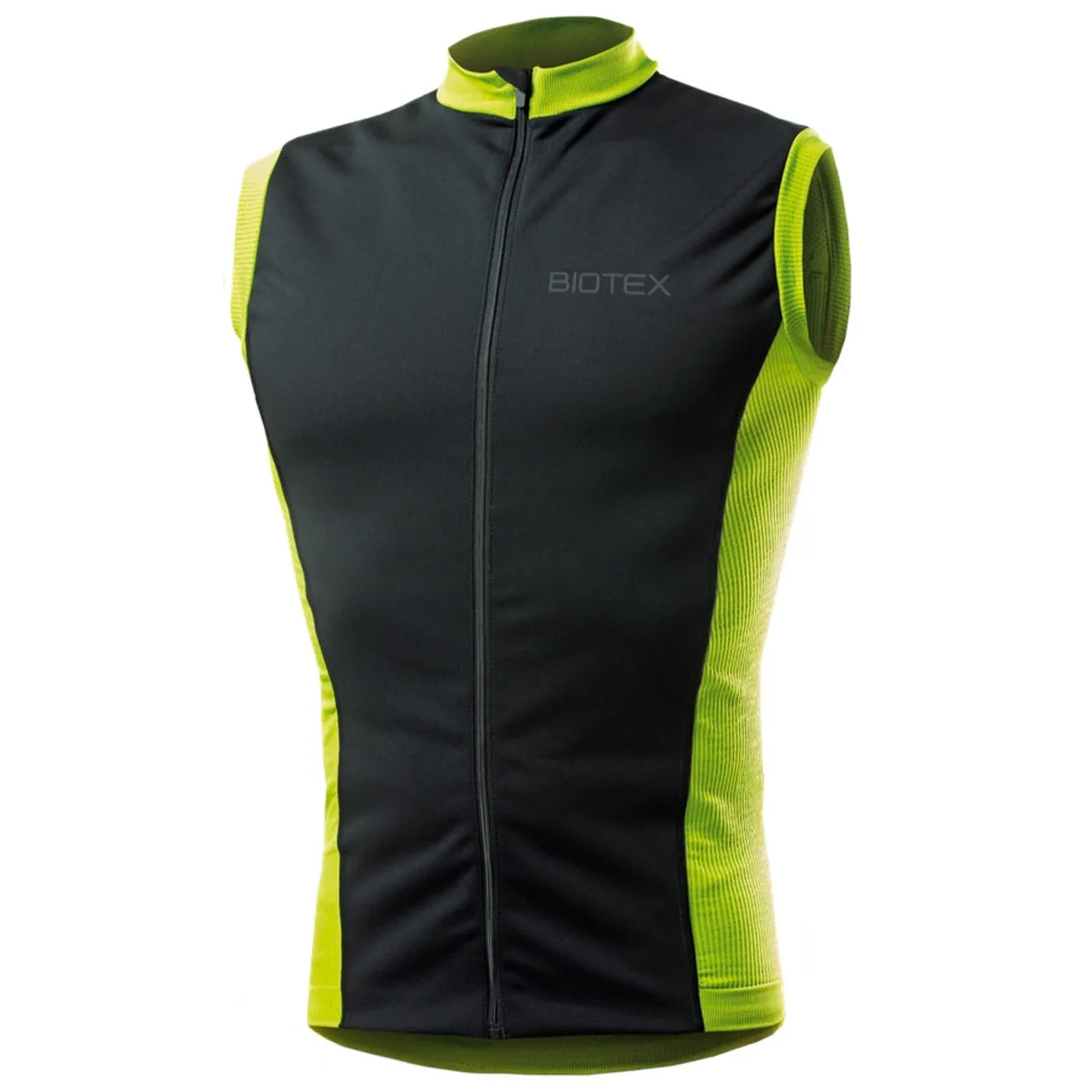 Gilet Biotex Win Antivento - Nero giallo