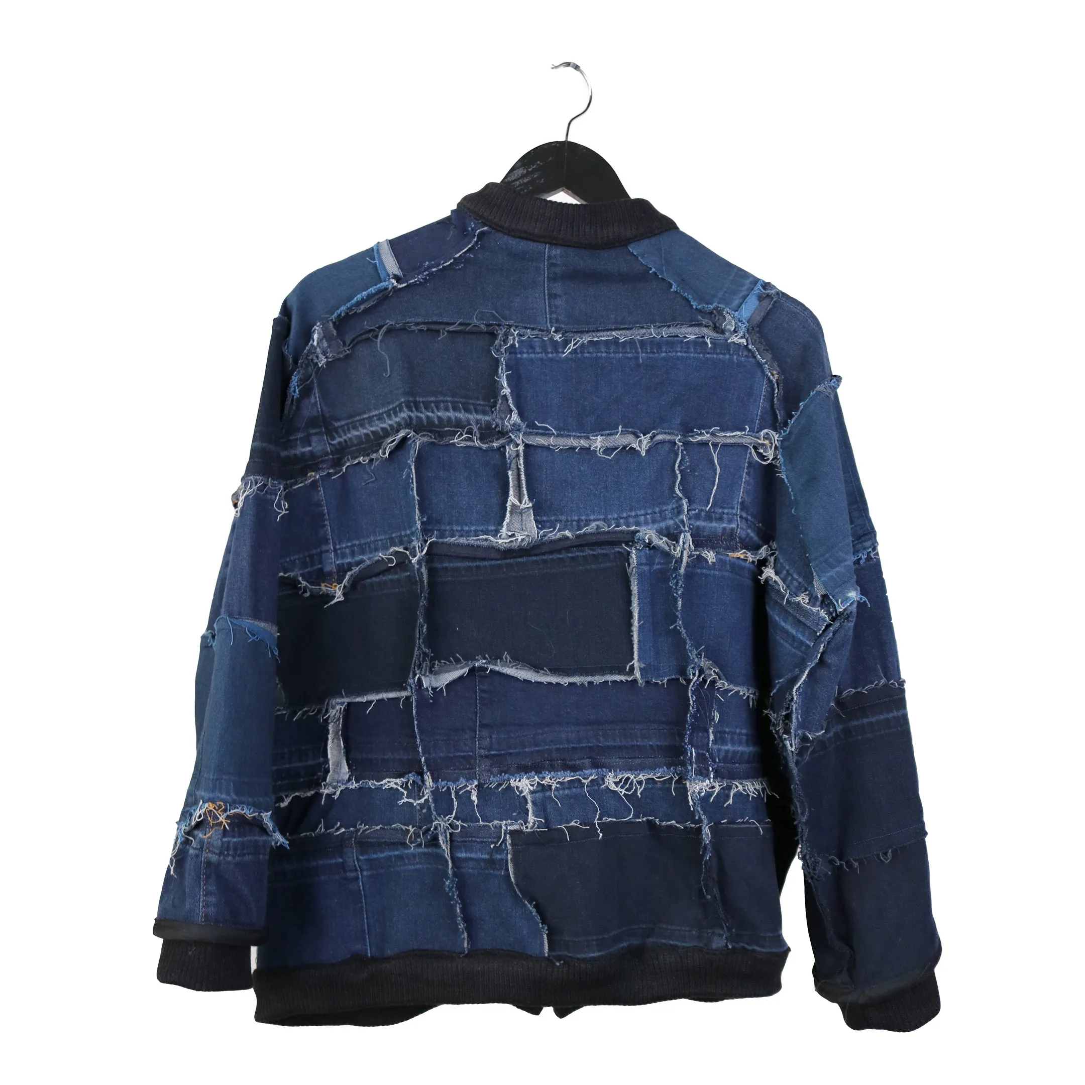 Grand Theft Autumn - Reversible denim bomber jacket