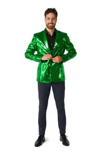 Green Sequin Jacket Suitmeister Blazer