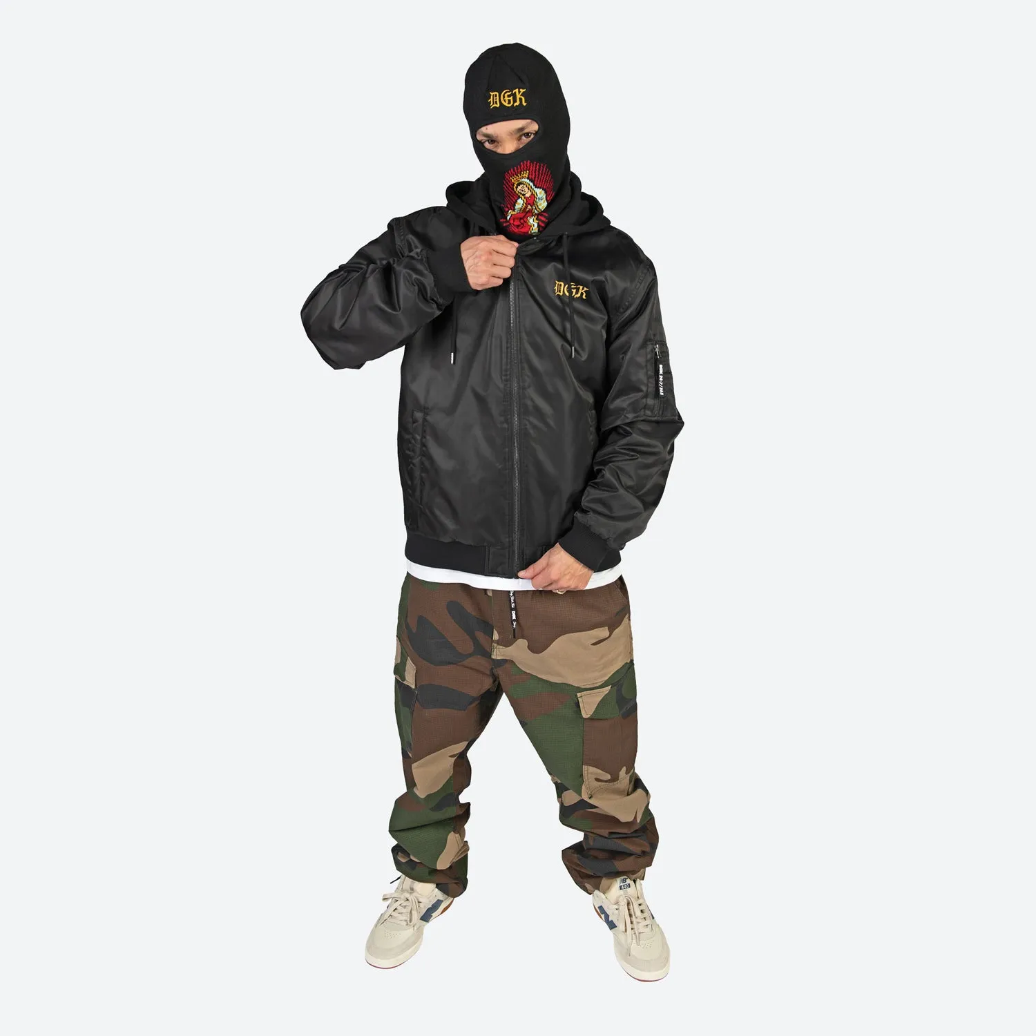 Guerrero Hooded Bomber Jacket