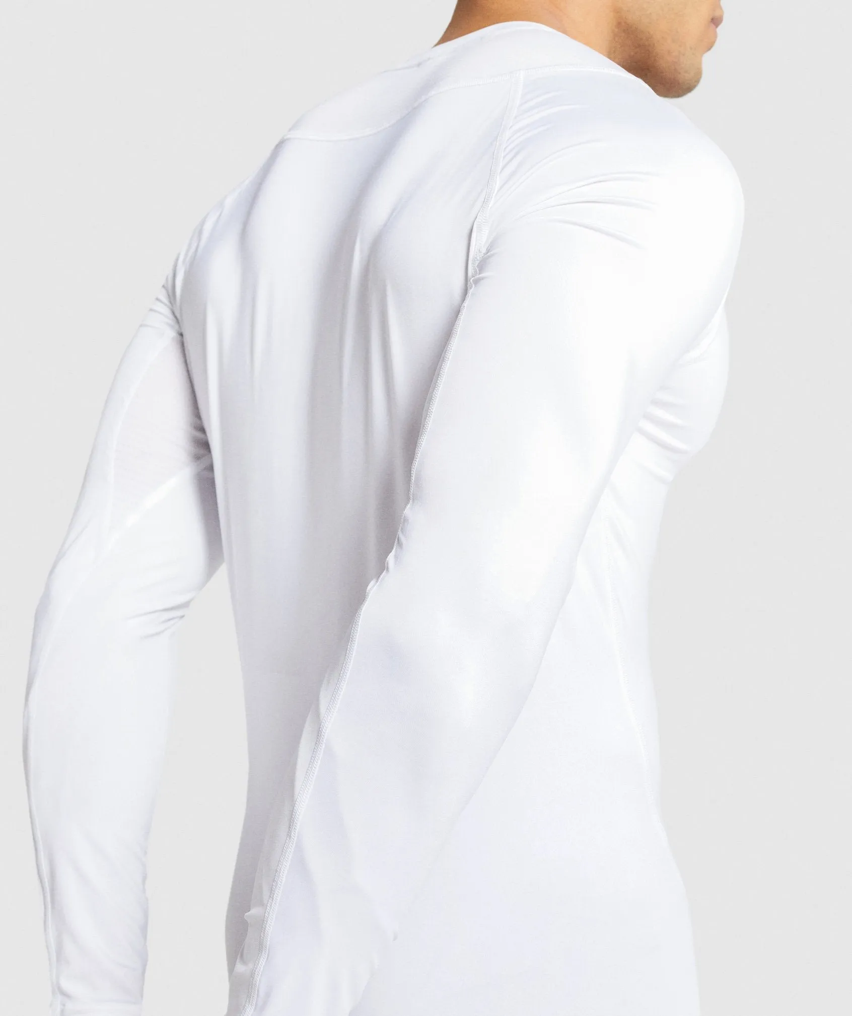 Gymshark Element Baselayer Long Sleeve T-shirt - White