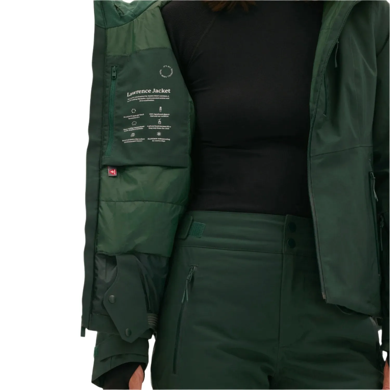 Halfdays Women's Lawrence Jacket 2025 Alpine Green