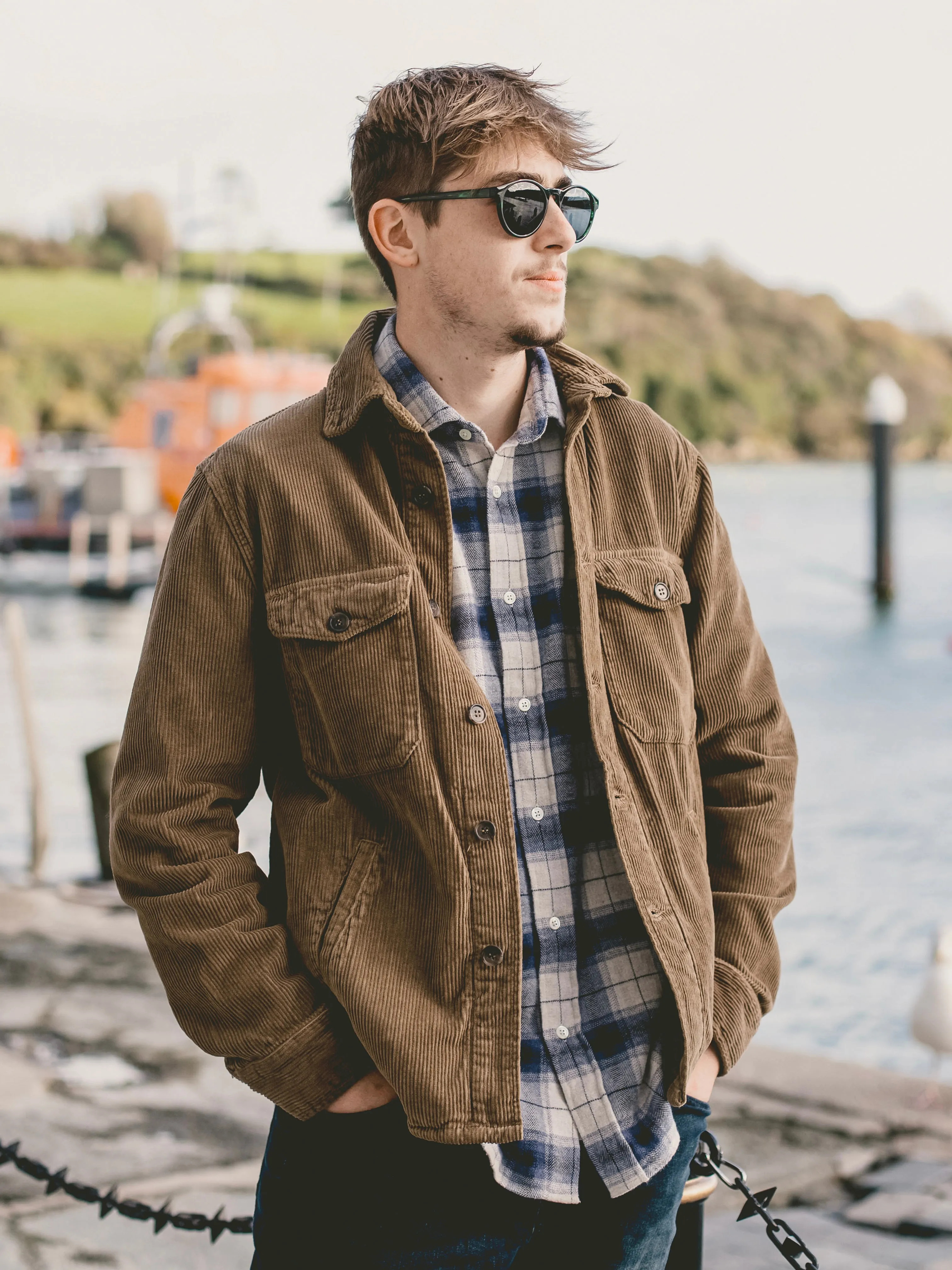 Hartford Cord Shirt Jacket