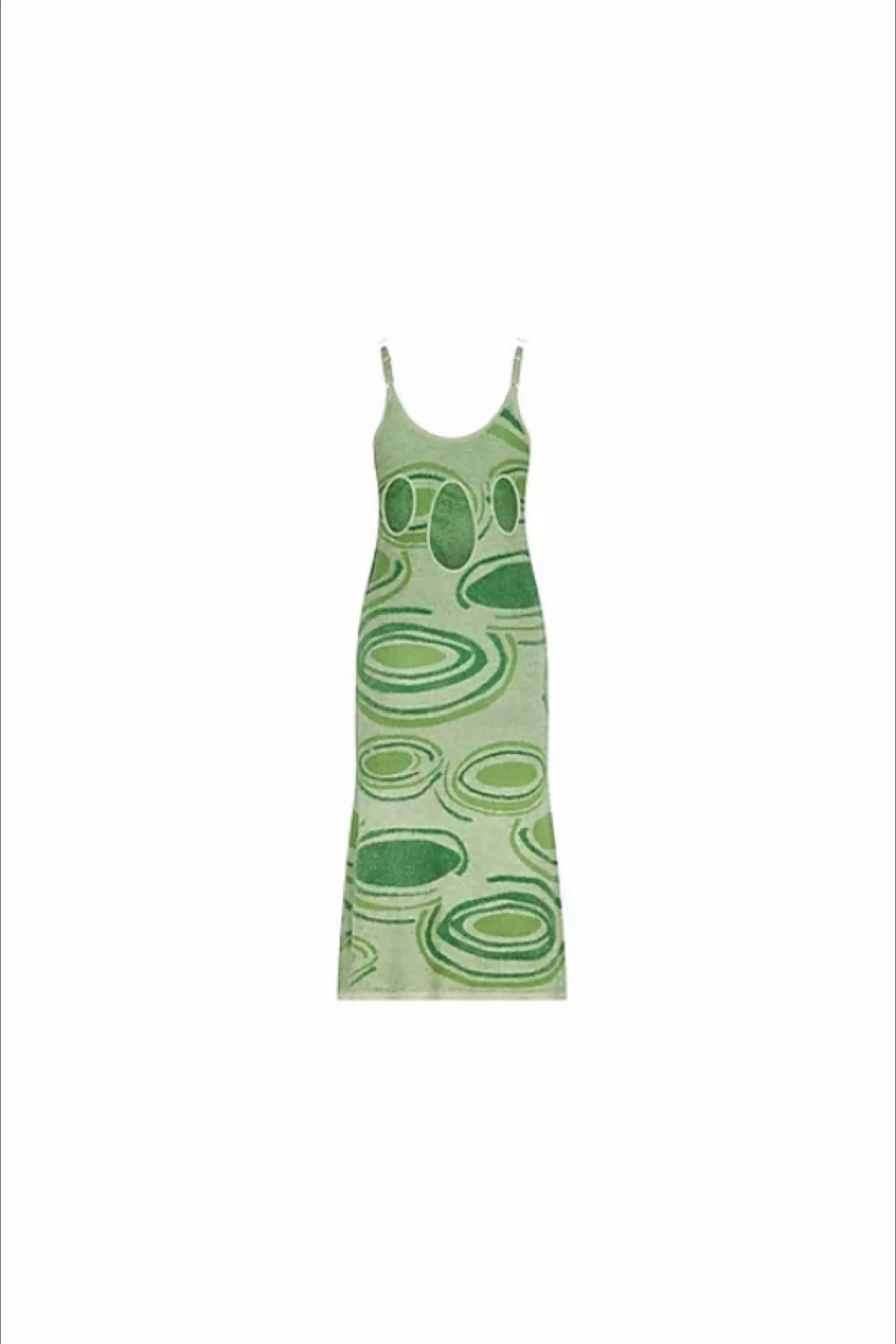 Hockney Dress - Lilypads Palm