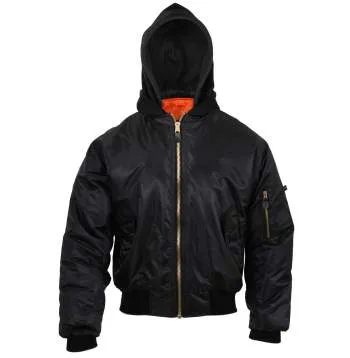 Hooded MA-1 Flight Jacket