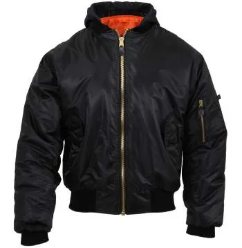 Hooded MA-1 Flight Jacket