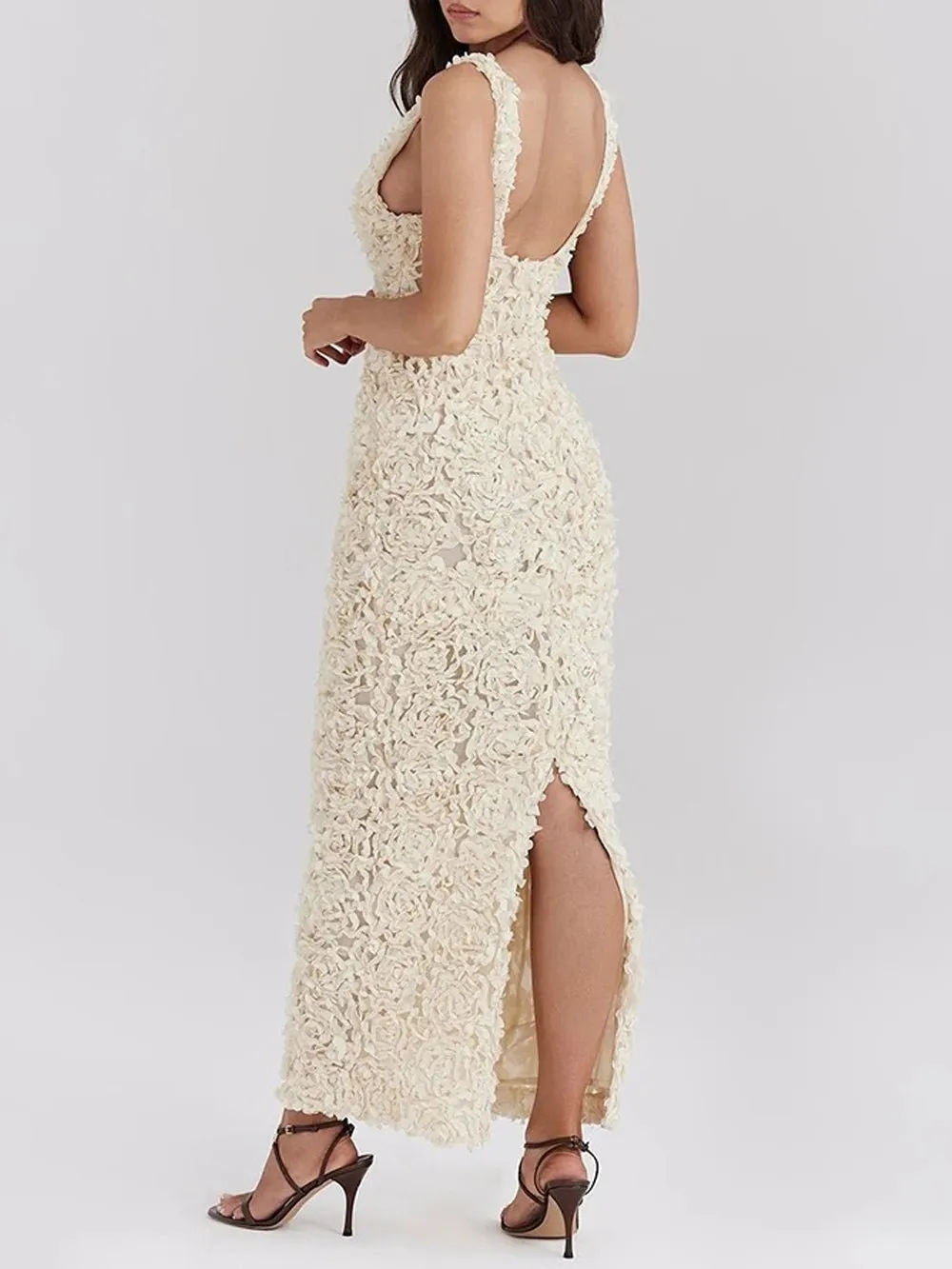 Jasmine Sleeveless Bodycon Maxi Dress