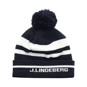 J.Lindeberg Golf Stripe Beanie Hat