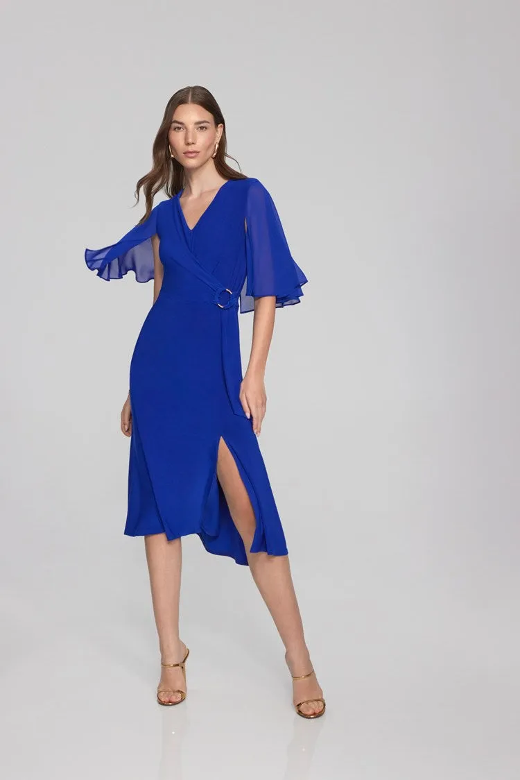 JOSEPH RIBKOFF | Silky Knit Fit And Flare Dress