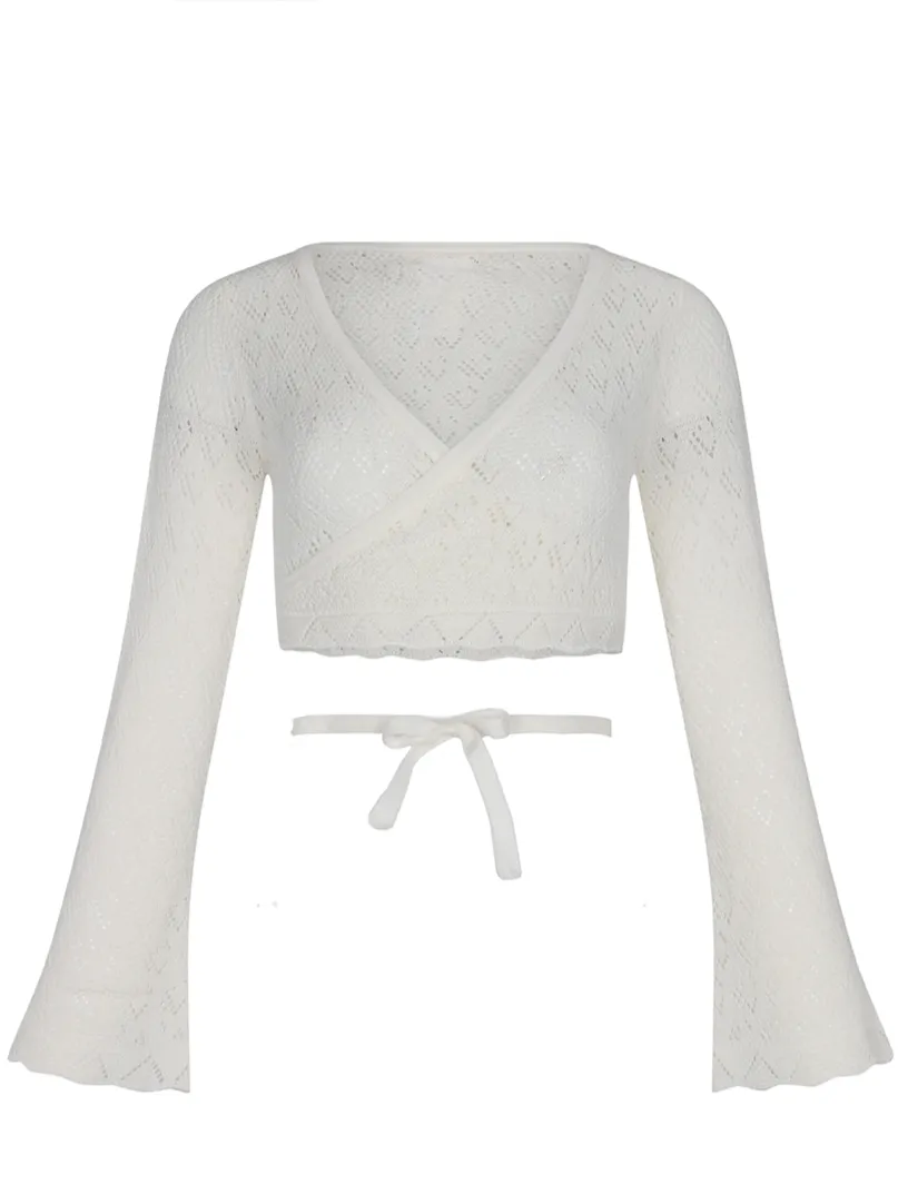 Kaia Ivory Knitted Top