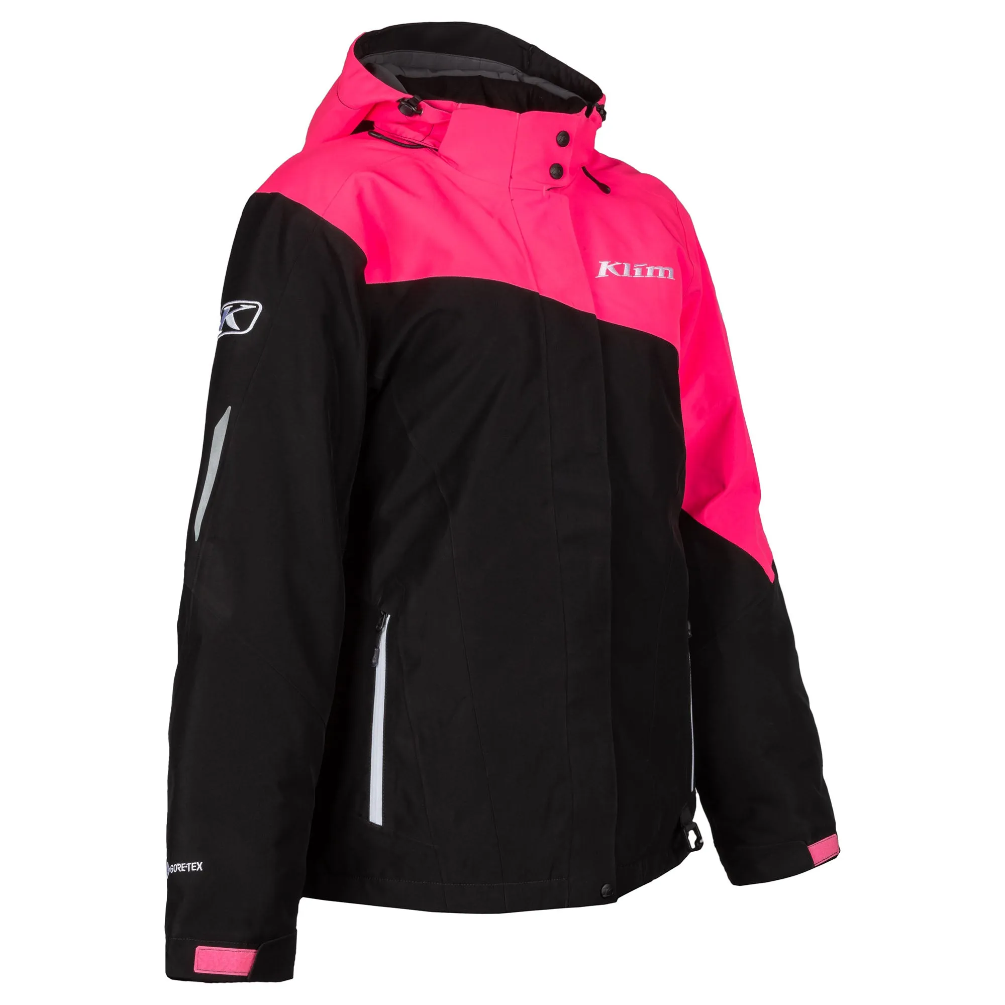 Klim  Womens Allure Snowmobile Jacket Waterproof Insulated Knockout Pink