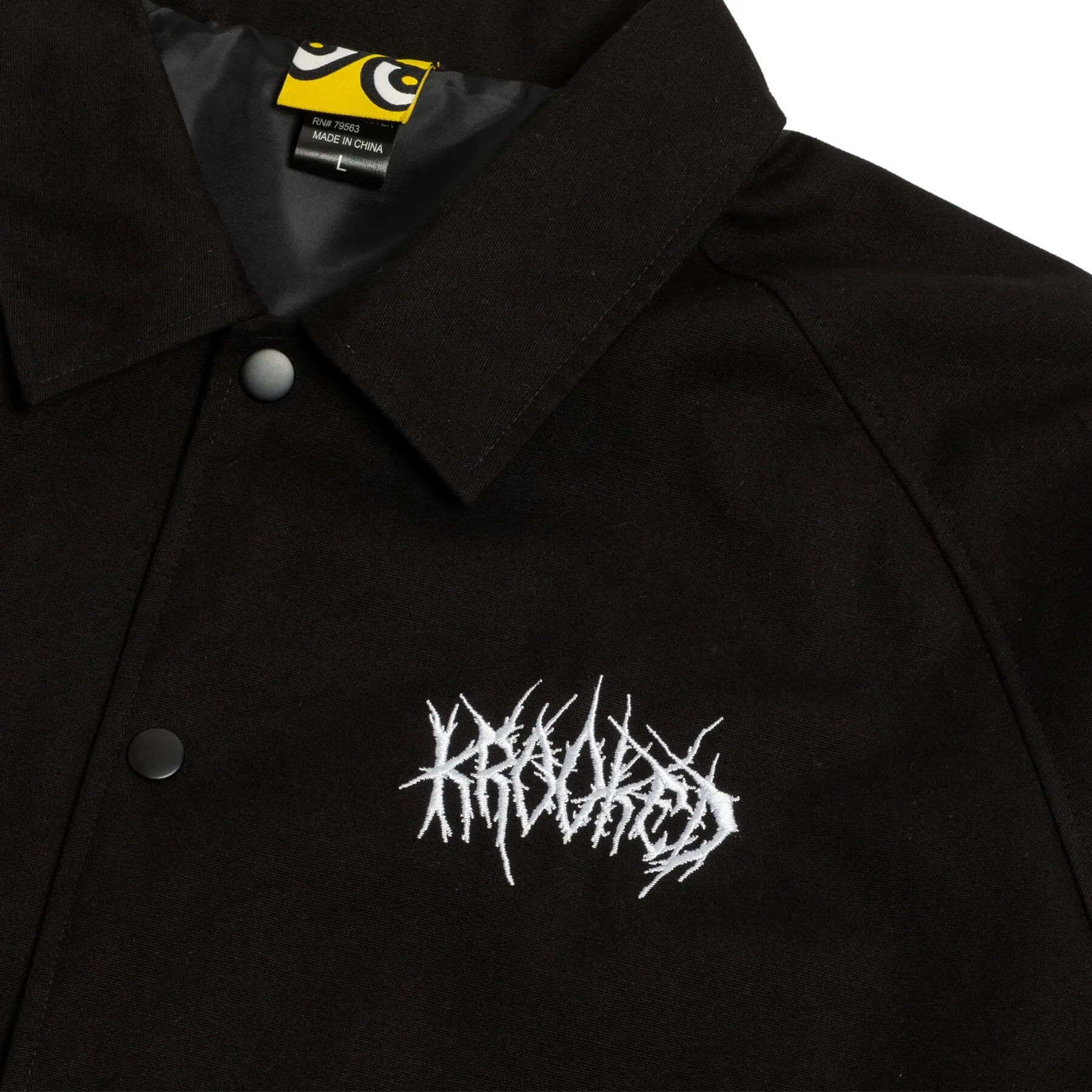 Krooked Necro Skript Jacket Black