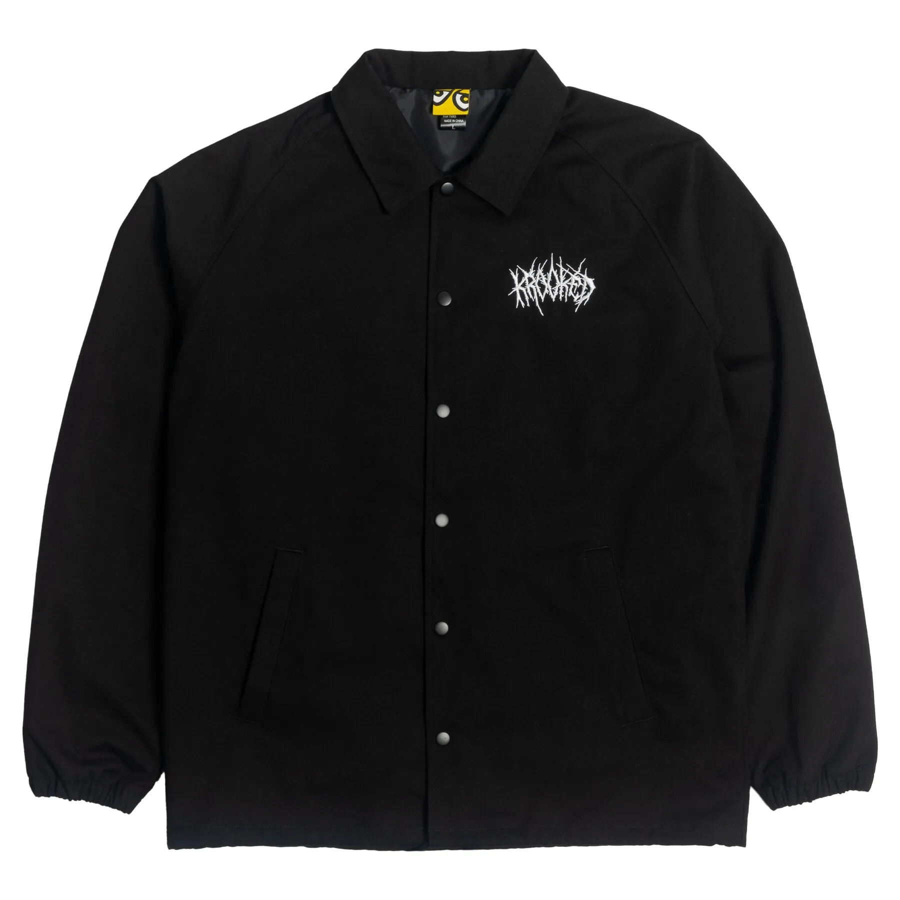 Krooked Necro Skript Jacket Black