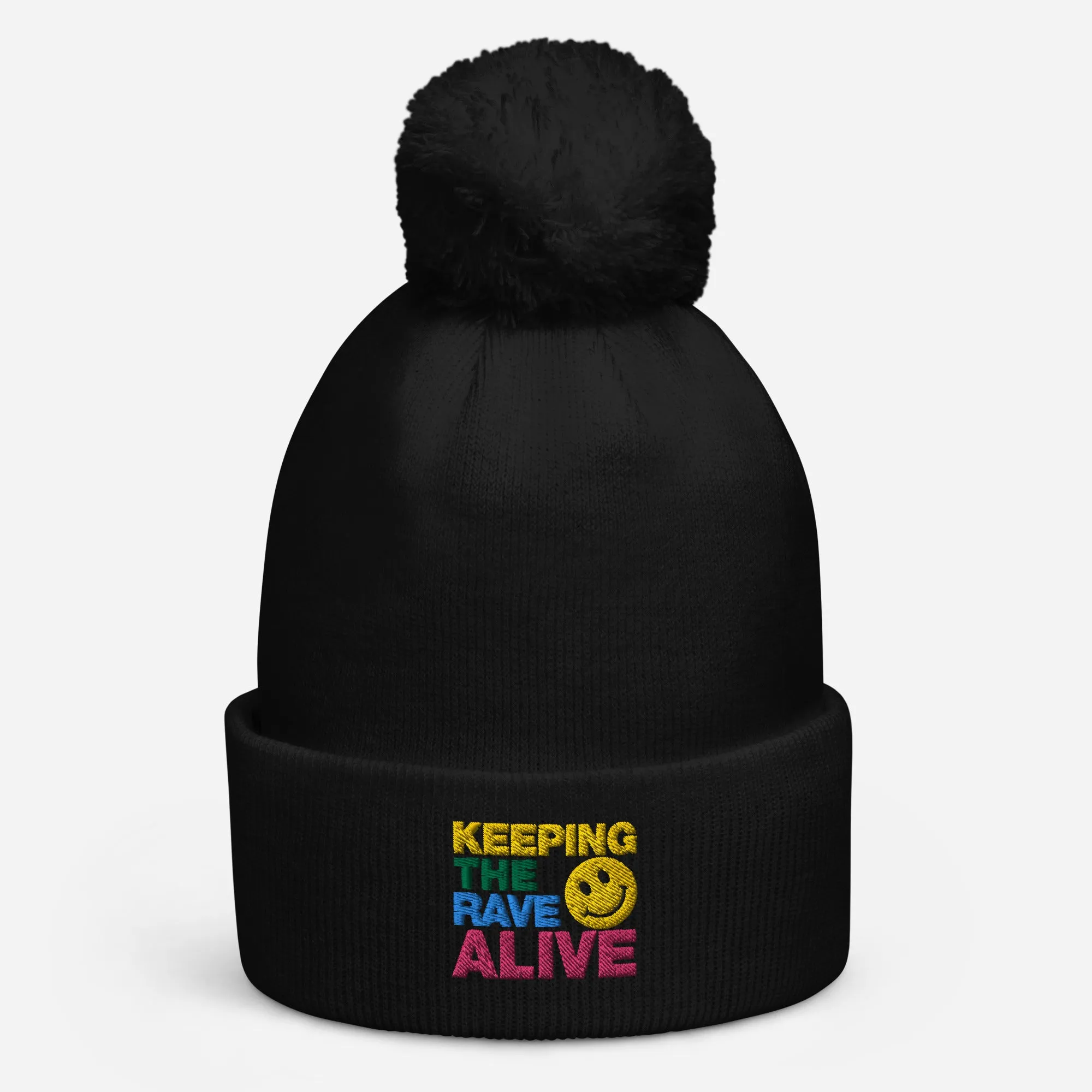 KTRA Pom Pom Beanie