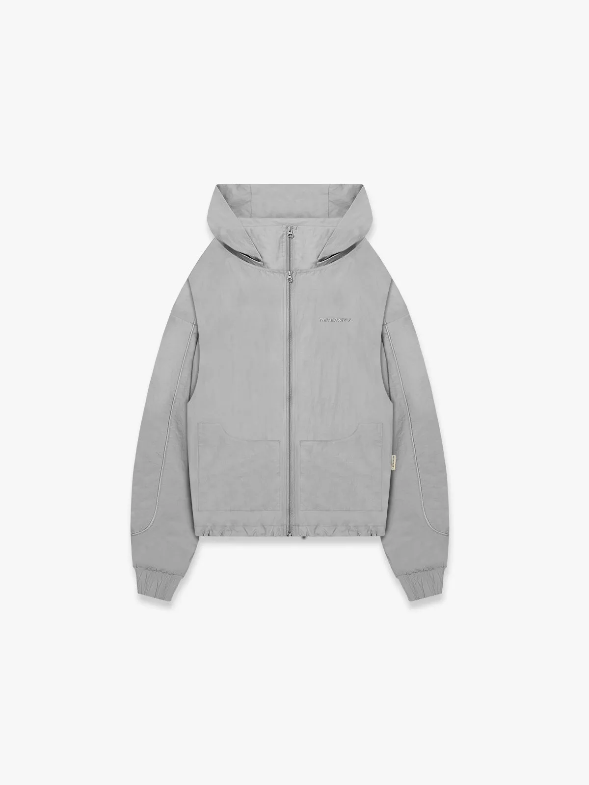 LAYERED TECH JACKET - GREY