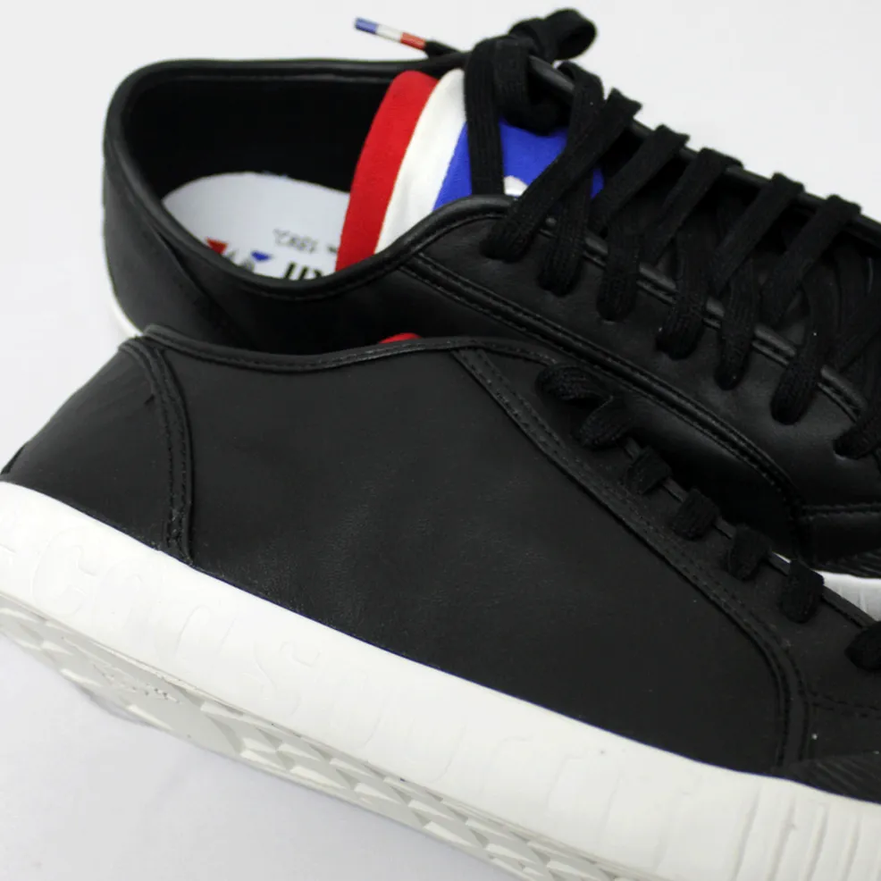 Lecoq Sportif Leather Nationale Premium Black Sneaker