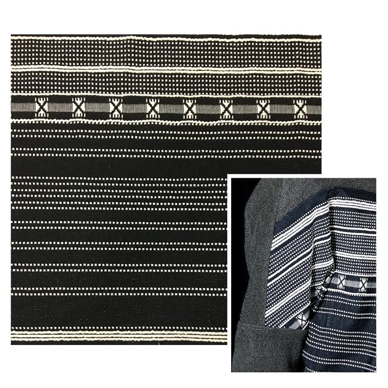 Lined Knit - Black&White