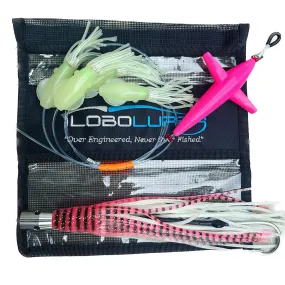 Lobo Lures #203 Wahoo-Pro Super Glow B2 Bigeye Daisy Chain