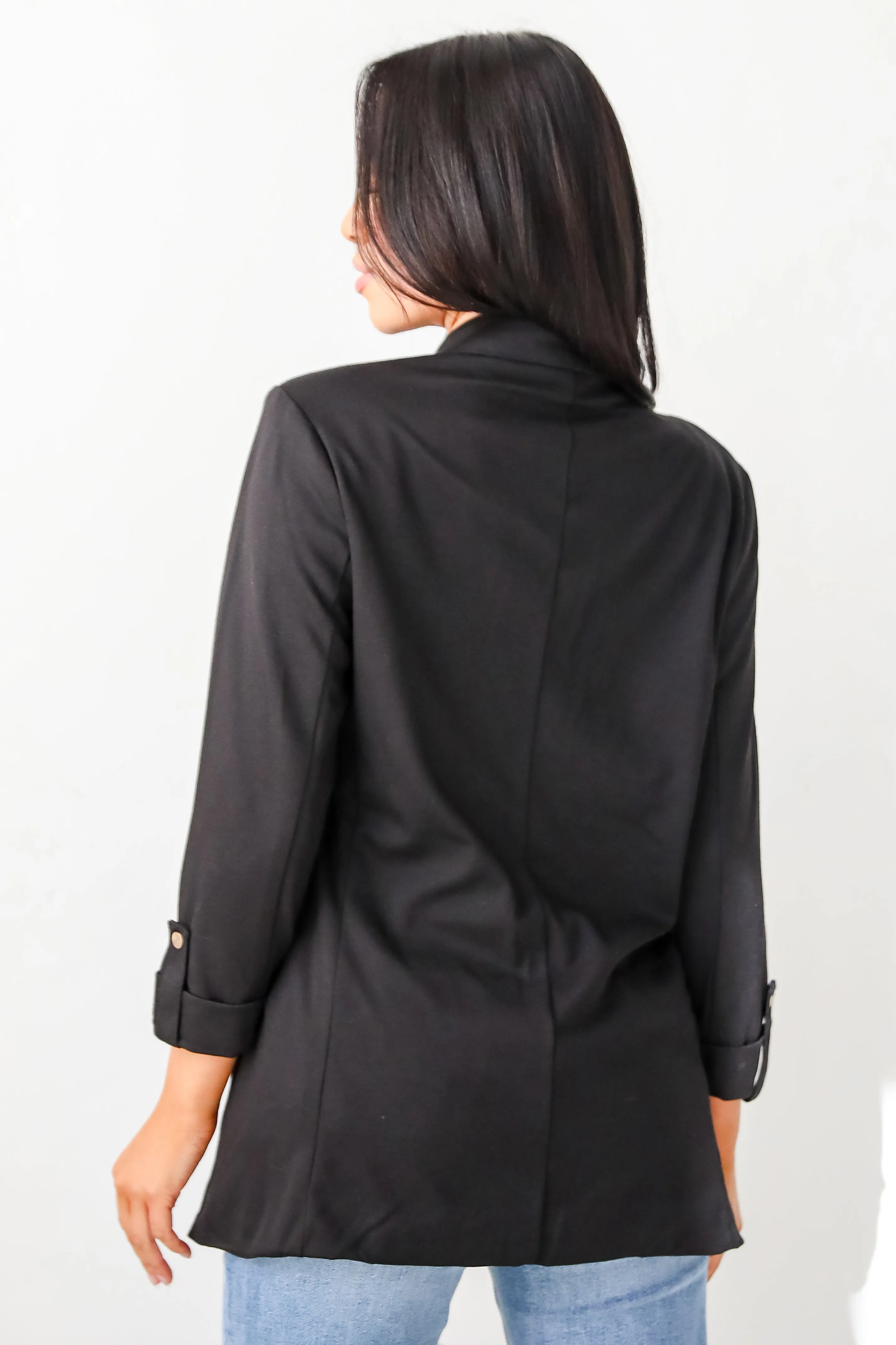 Major Confidence Black Blazer