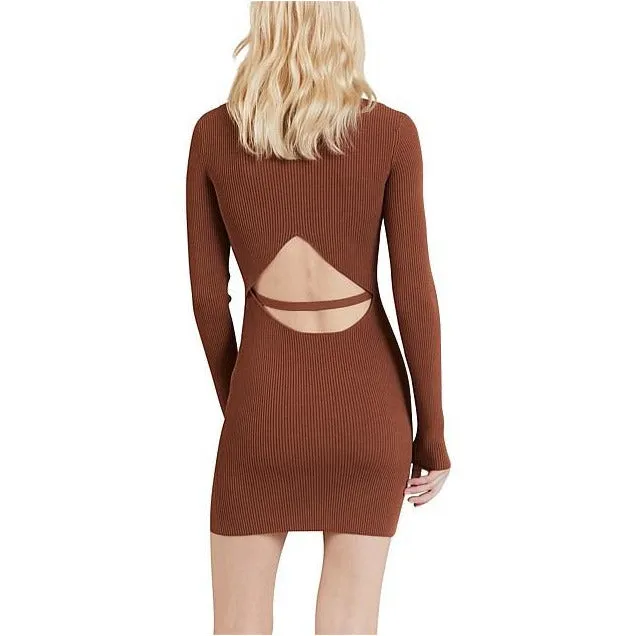 Marta Long Sleeve Knit Midi Dress