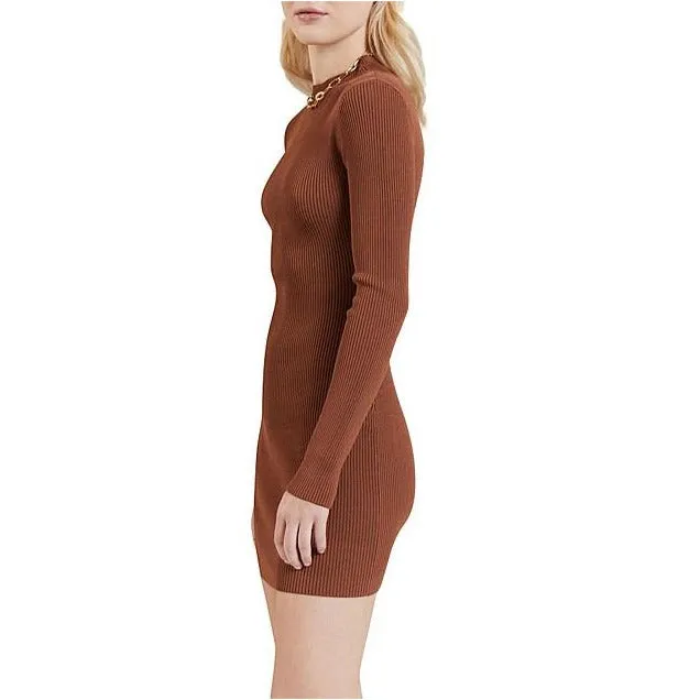 Marta Long Sleeve Knit Midi Dress