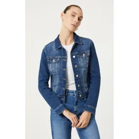 Mavi Samantha Mid Brushed Feather Blue Jacket