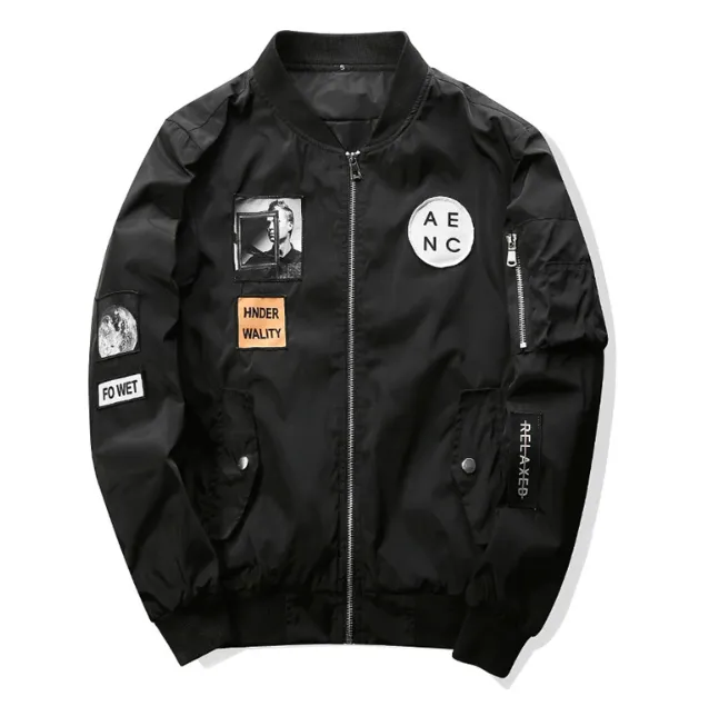 Men Pilot Jacket Bomber