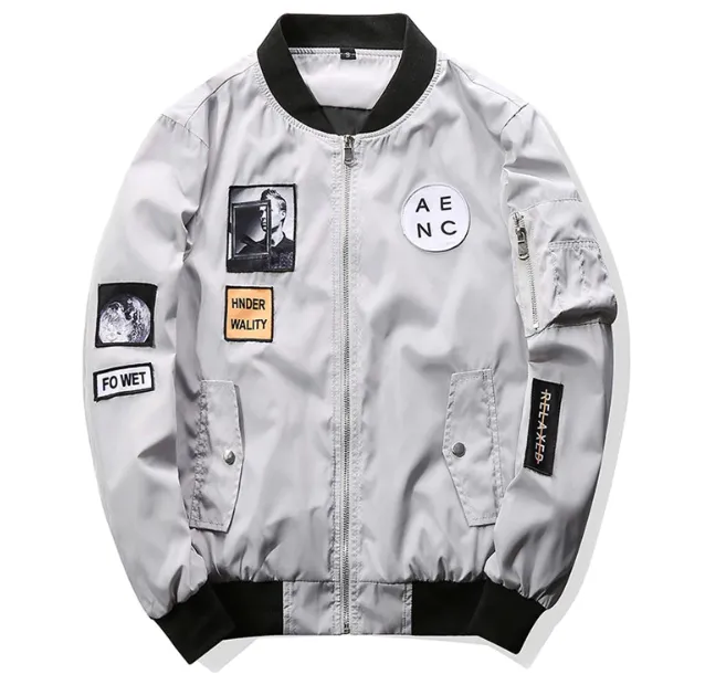 Men Pilot Jacket Bomber