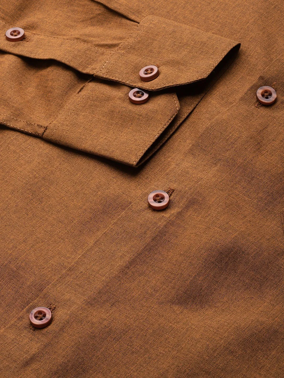 Men's Cotton Copper Casual Shirt