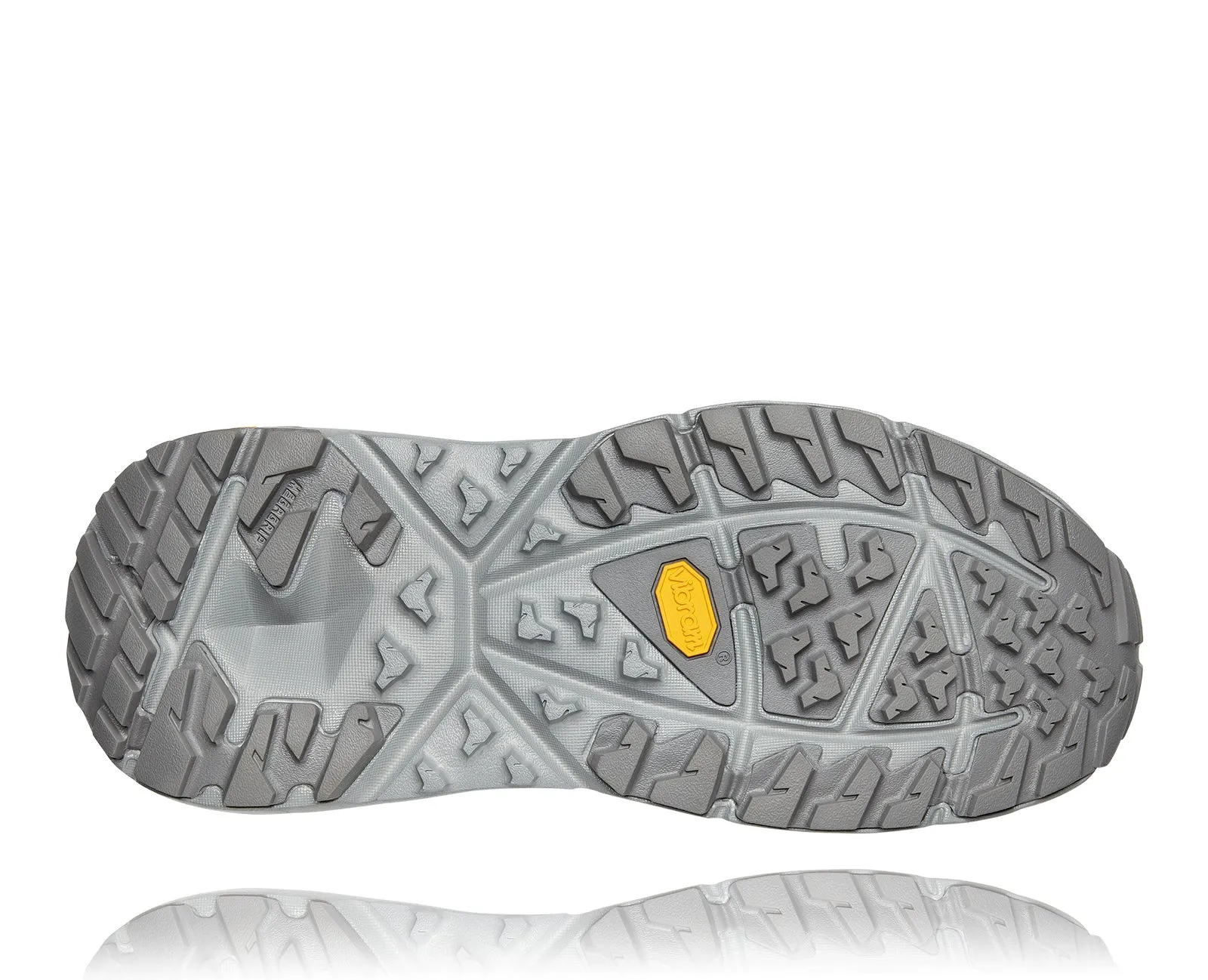 Men's Hoka One One Kaha Low GTX Color: Charcoal Grey/Green Sheen