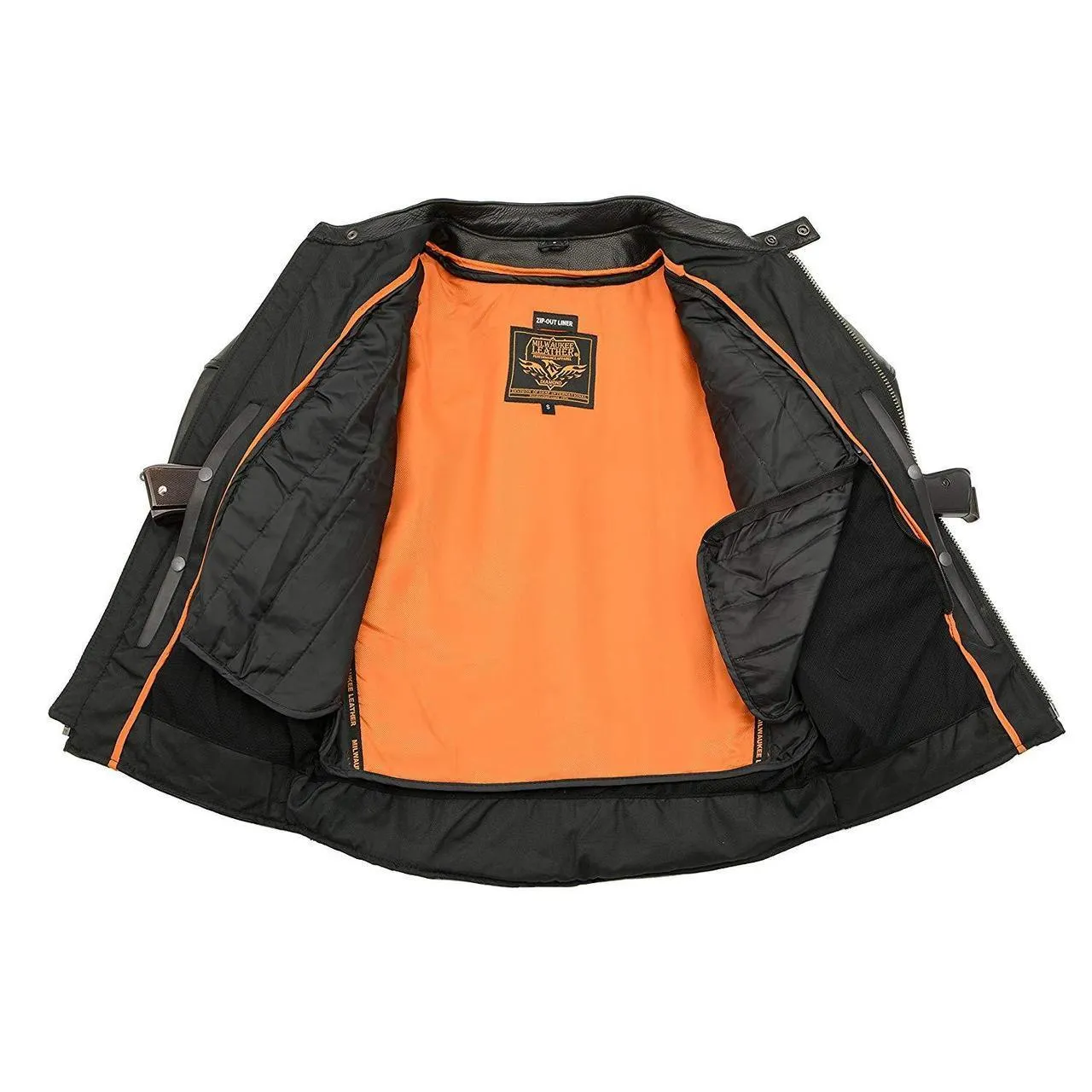 Men's Side Lace Vented Scooter Jacket