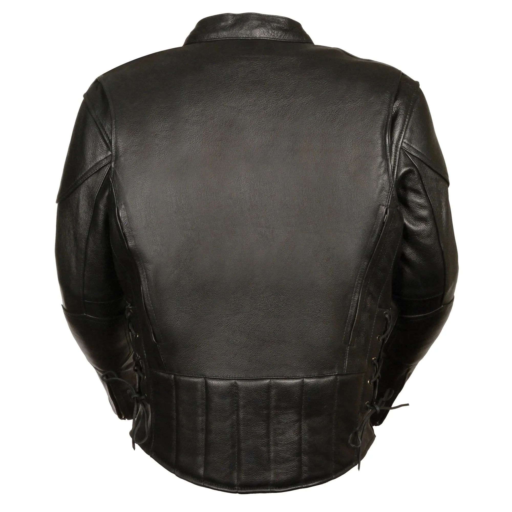 Men's Side Lace Vented Scooter Jacket