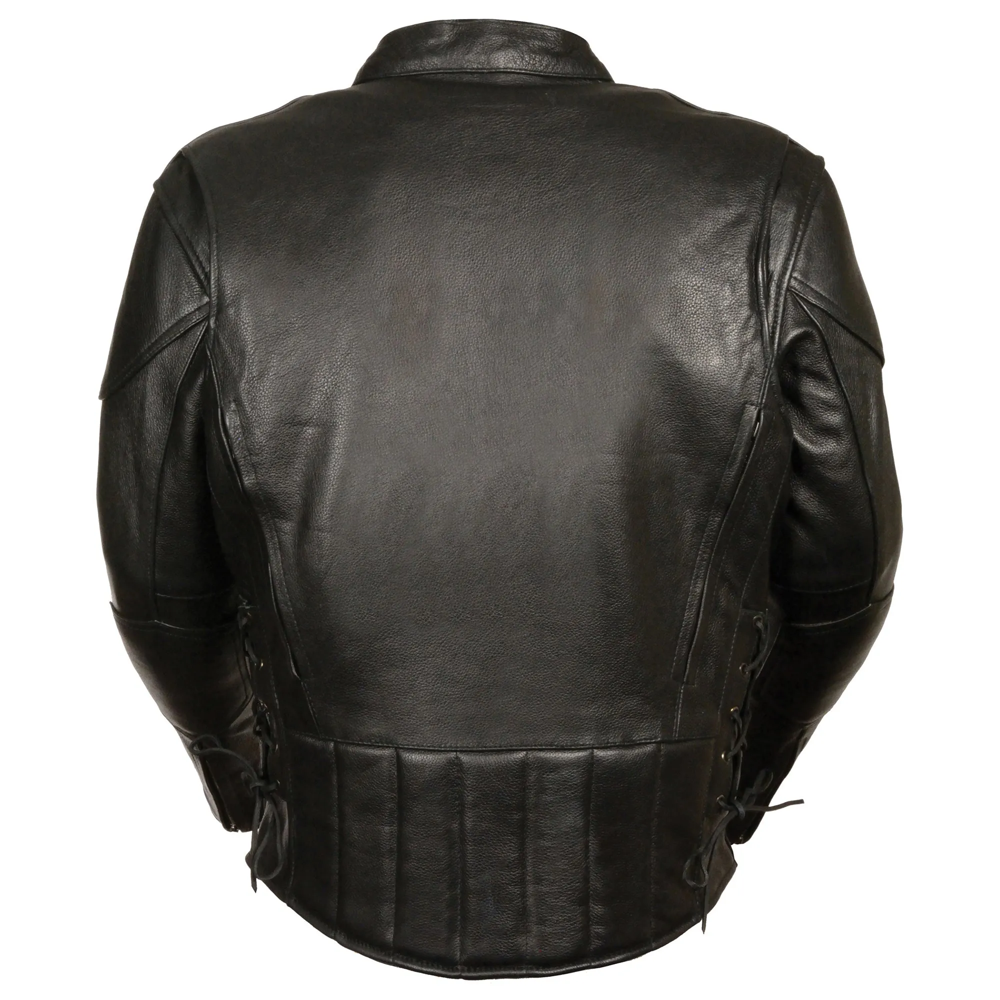 Men's Side Lace Vented Scooter Jacket