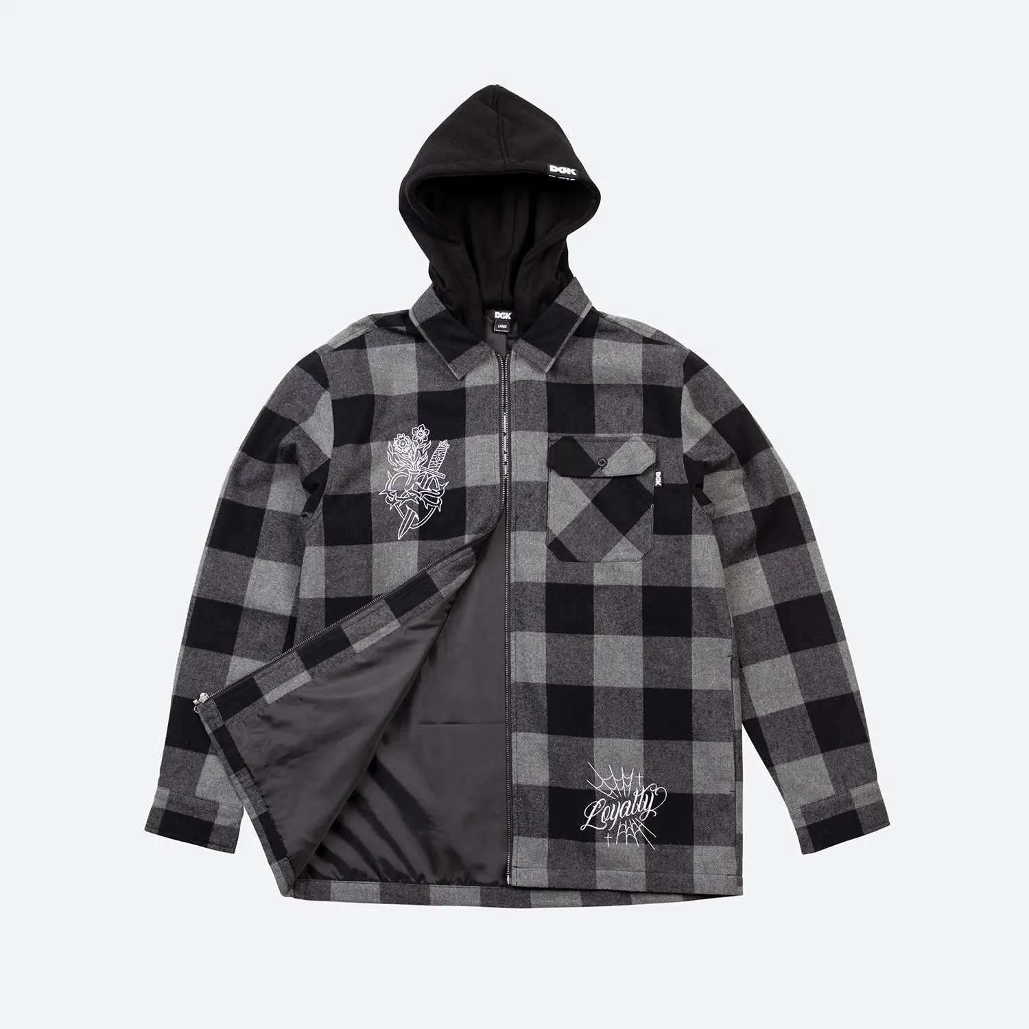 Monterey Embroidered Flannel Shacket