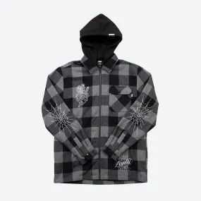 Monterey Embroidered Flannel Shacket