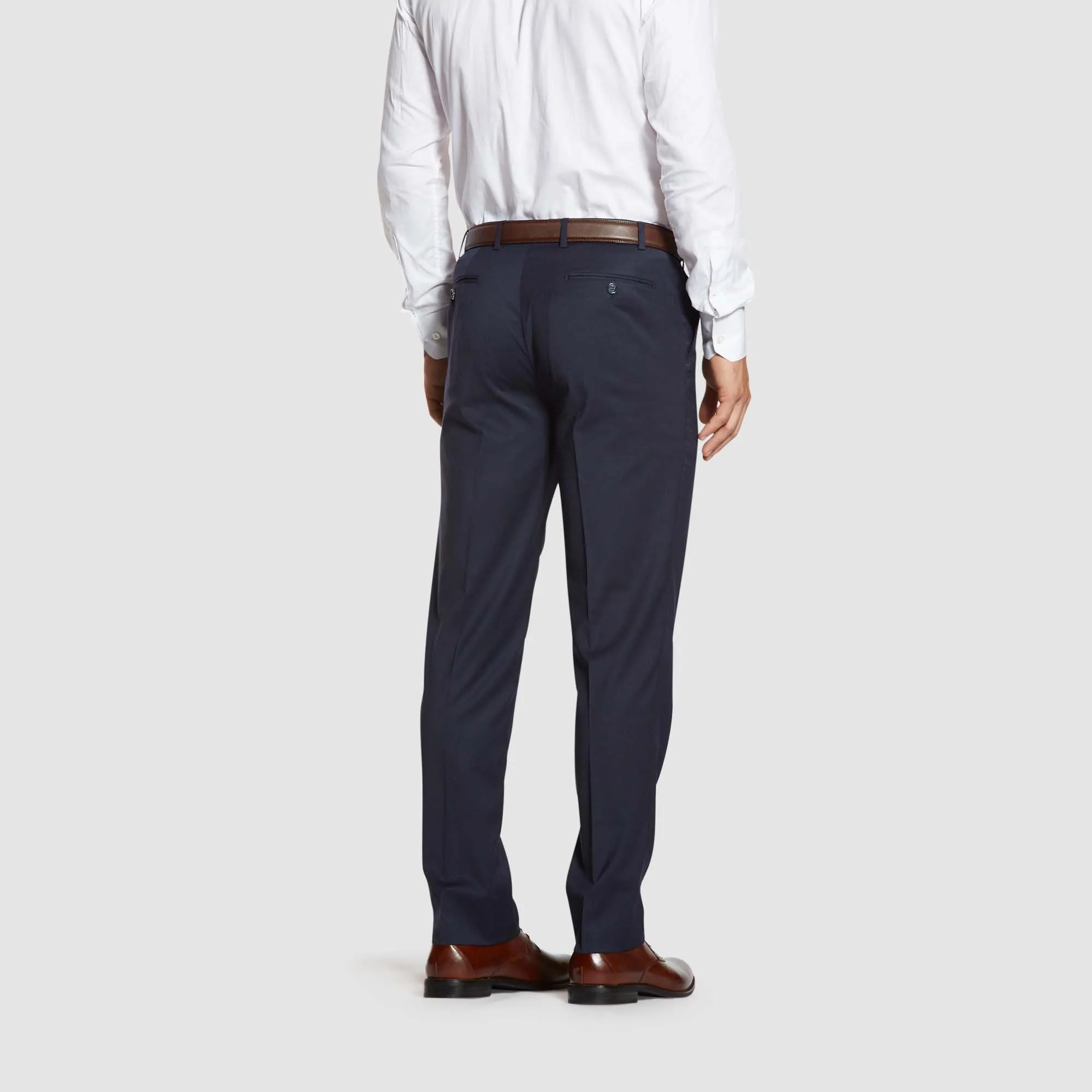 Navy Blue Suit Pants