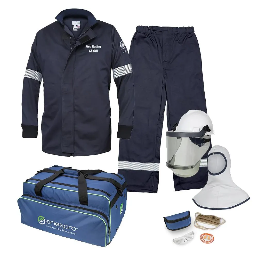 NSA 12 Cal Enespro Arc Flash Jacket & OverPant Kit