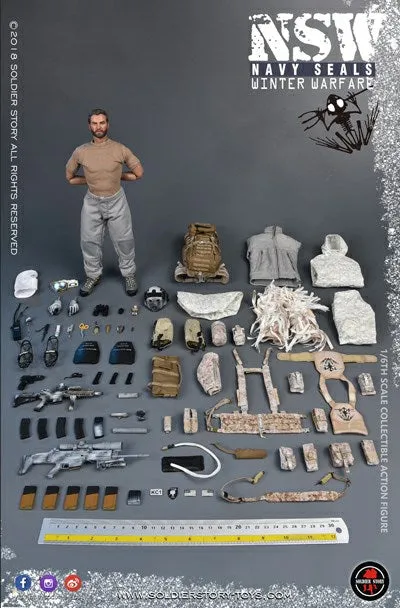 NSW Winter Warfare - AOR1 Snow Camo Combat Uniform Set