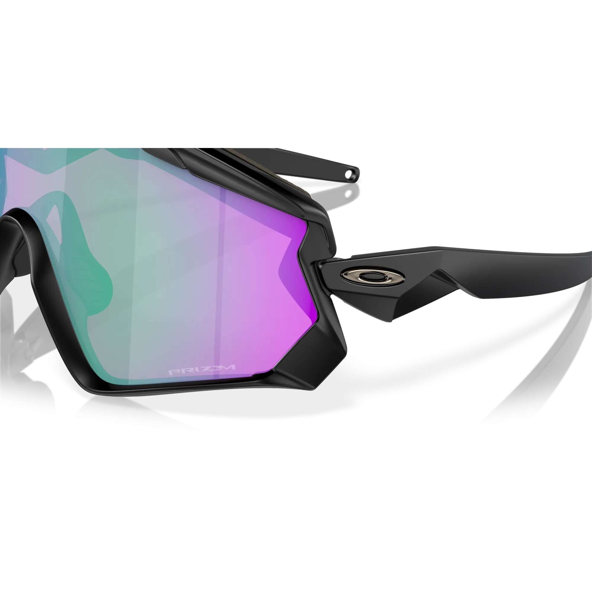 Oakley Wind Jacket Prizm Road Jade Lenses, Matte Black Frame