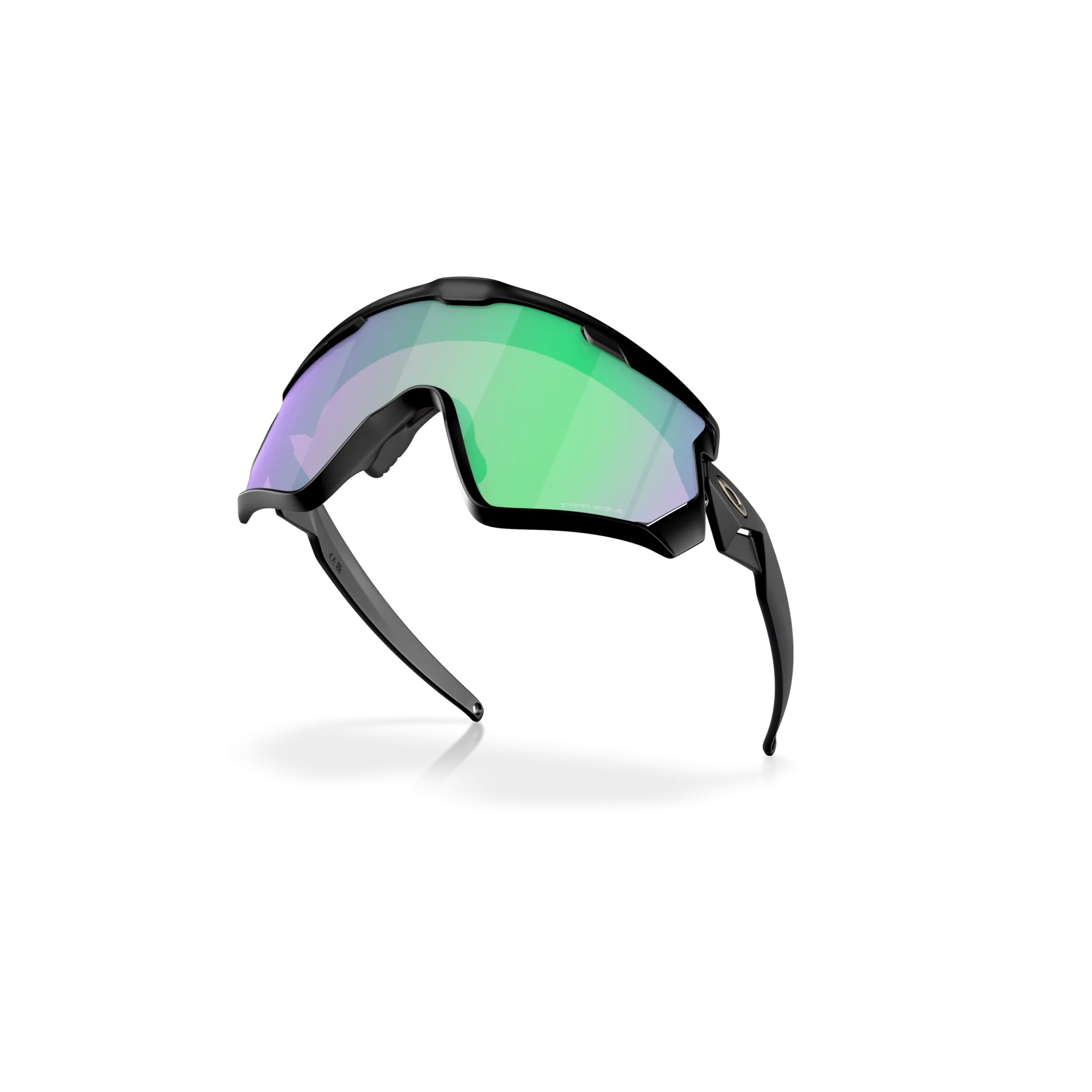 Oakley Wind Jacket Prizm Road Jade Lenses, Matte Black Frame