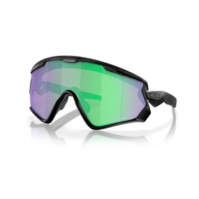 Oakley Wind Jacket Prizm Road Jade Lenses, Matte Black Frame